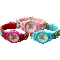 Youngsters’ 3-d Butterfly Quartz Watch – 3 Colors