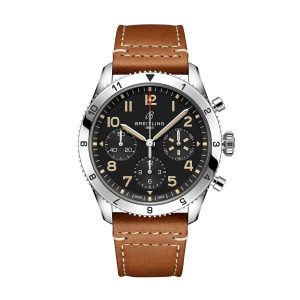 Breitling Vintage AVI Chronograph 42mm P-51 Mustang Watch A233803A1B1X1
