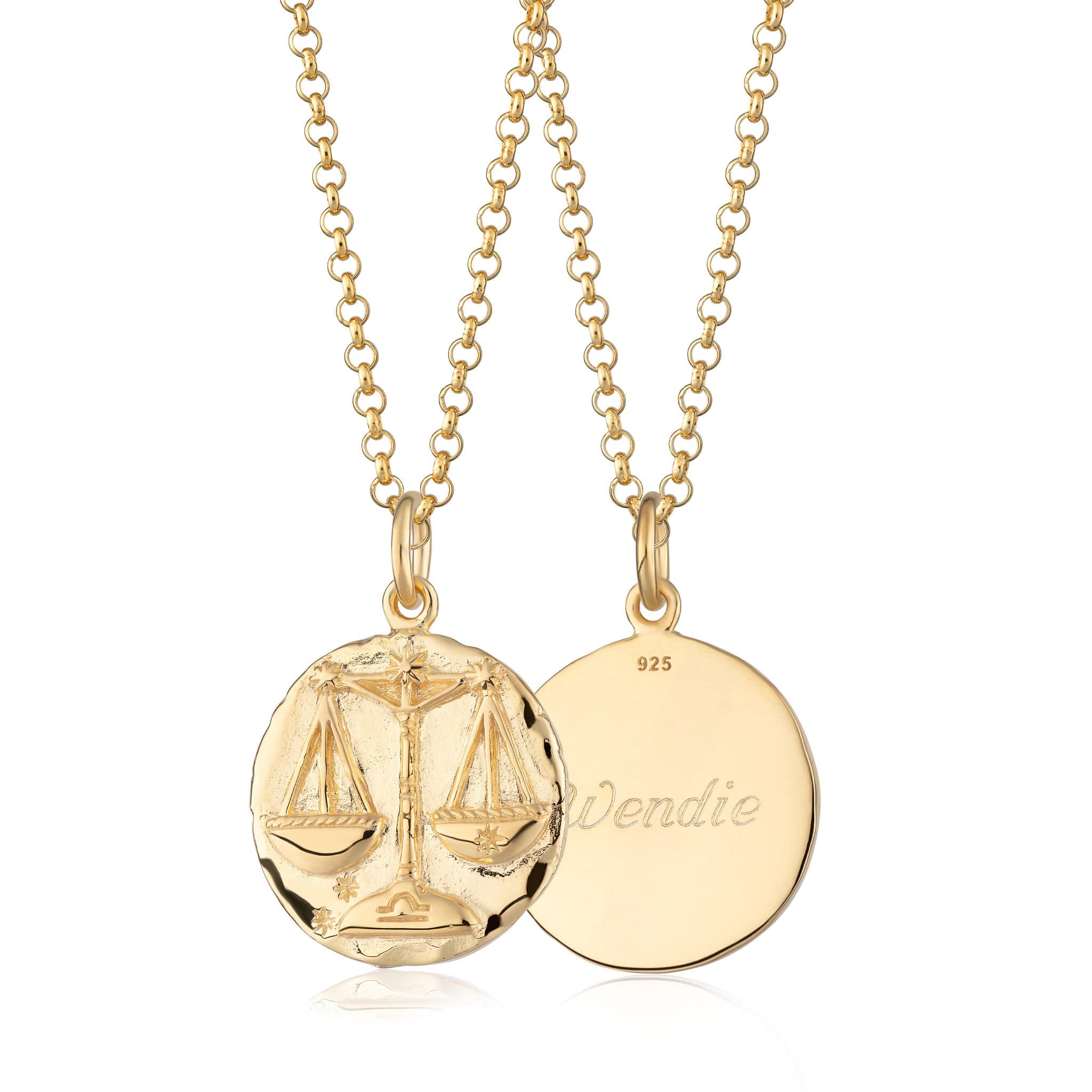 Gold Plated Zodiac Necklace