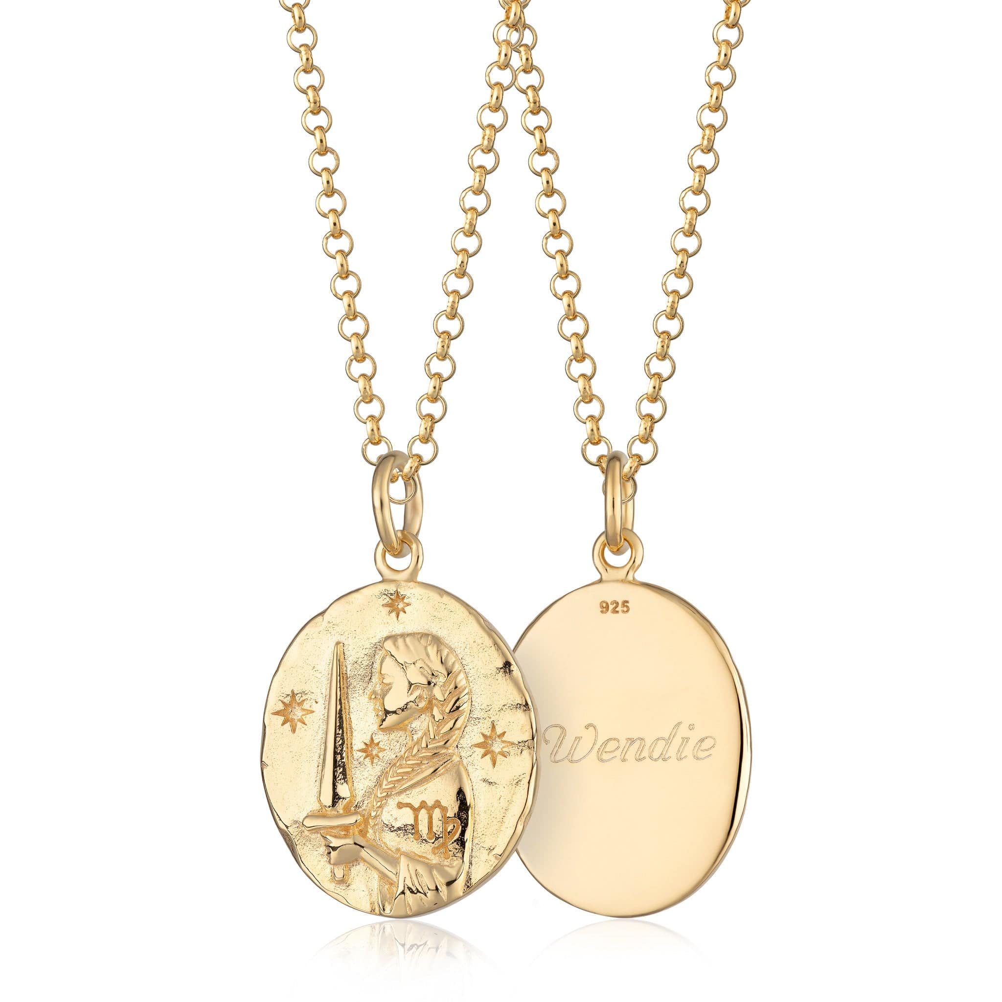 Gold Plated Zodiac Necklace
