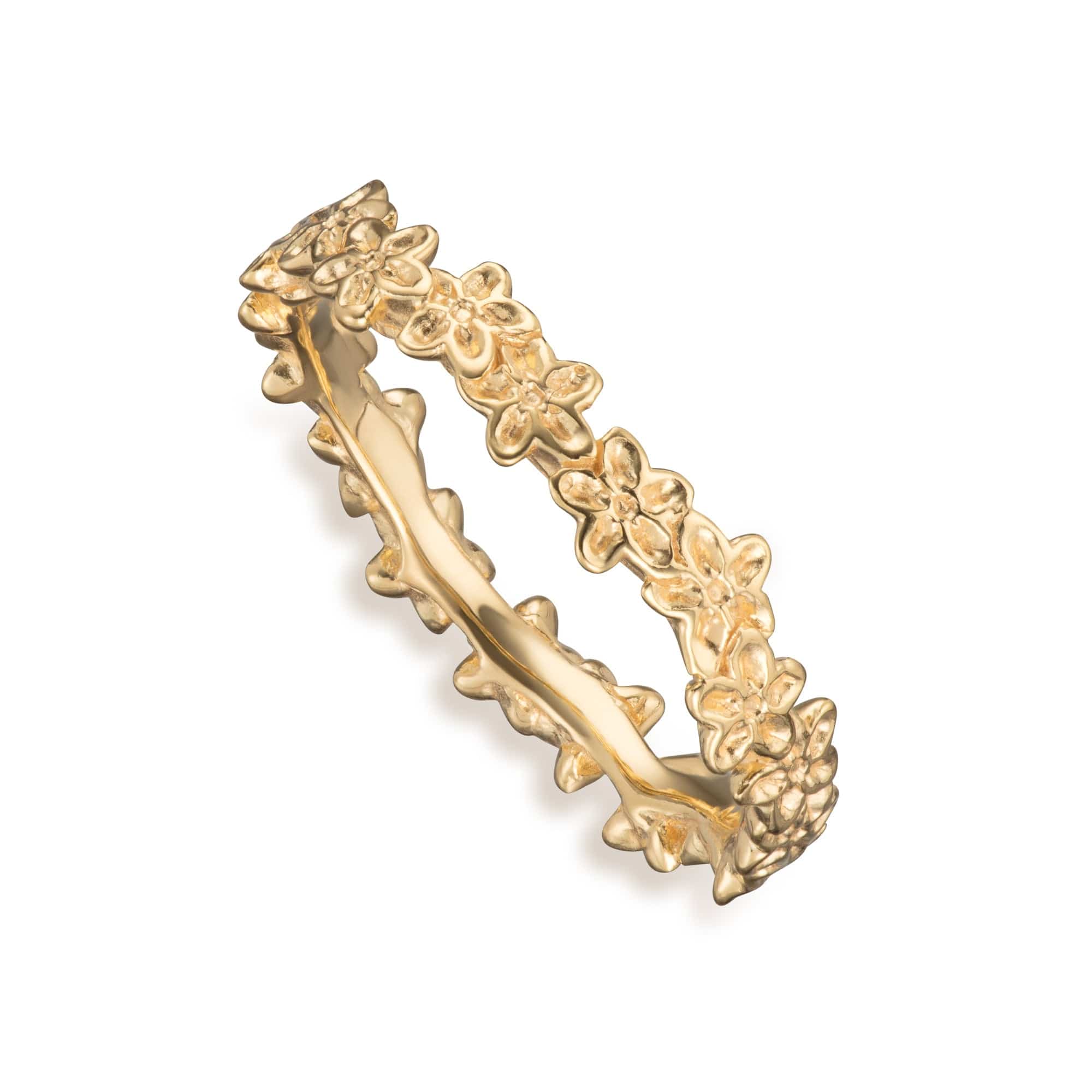 Gold Plated Overlook Me No longer Stacking Ring - Image 2