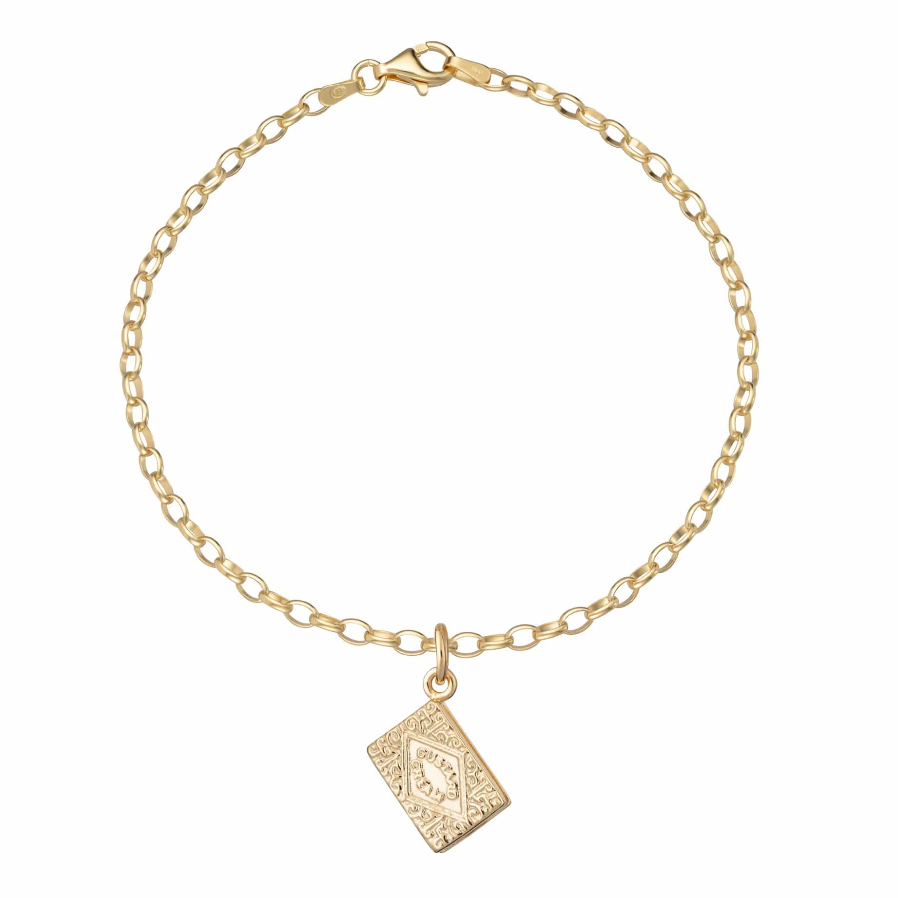 Gold Plated Custard Cream Bracelet