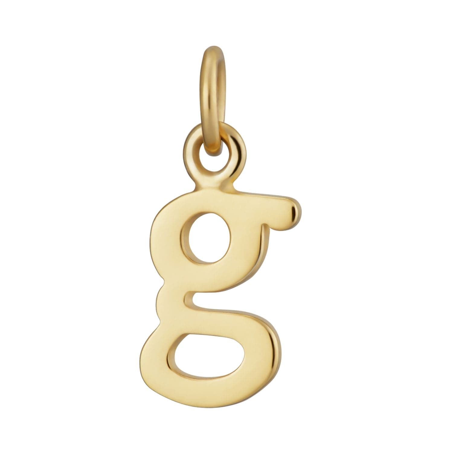 Gold Plated Letter Charms