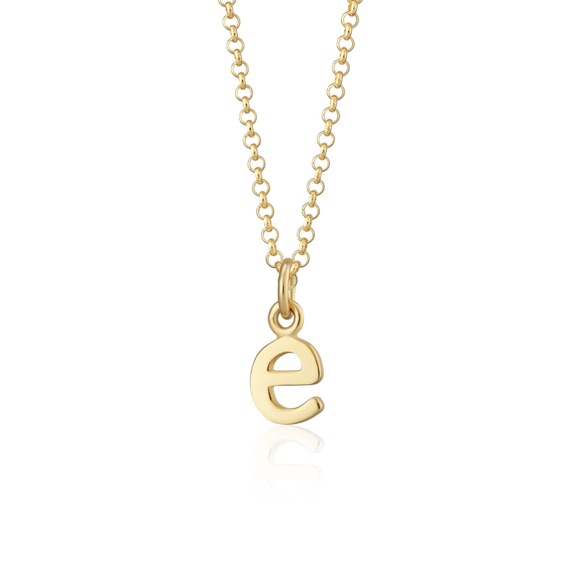 Gold Plated Letter Attraction Necklace