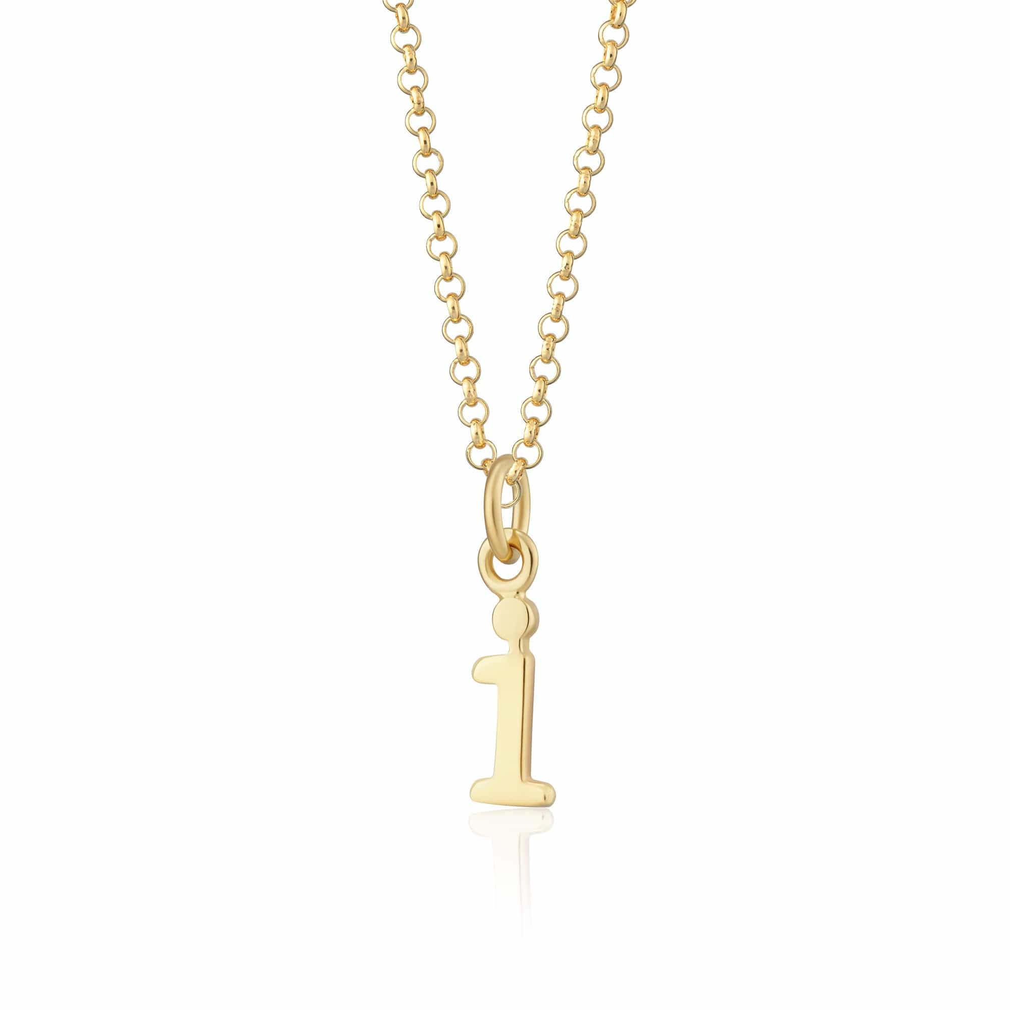 Gold Plated Letter Appeal Necklace