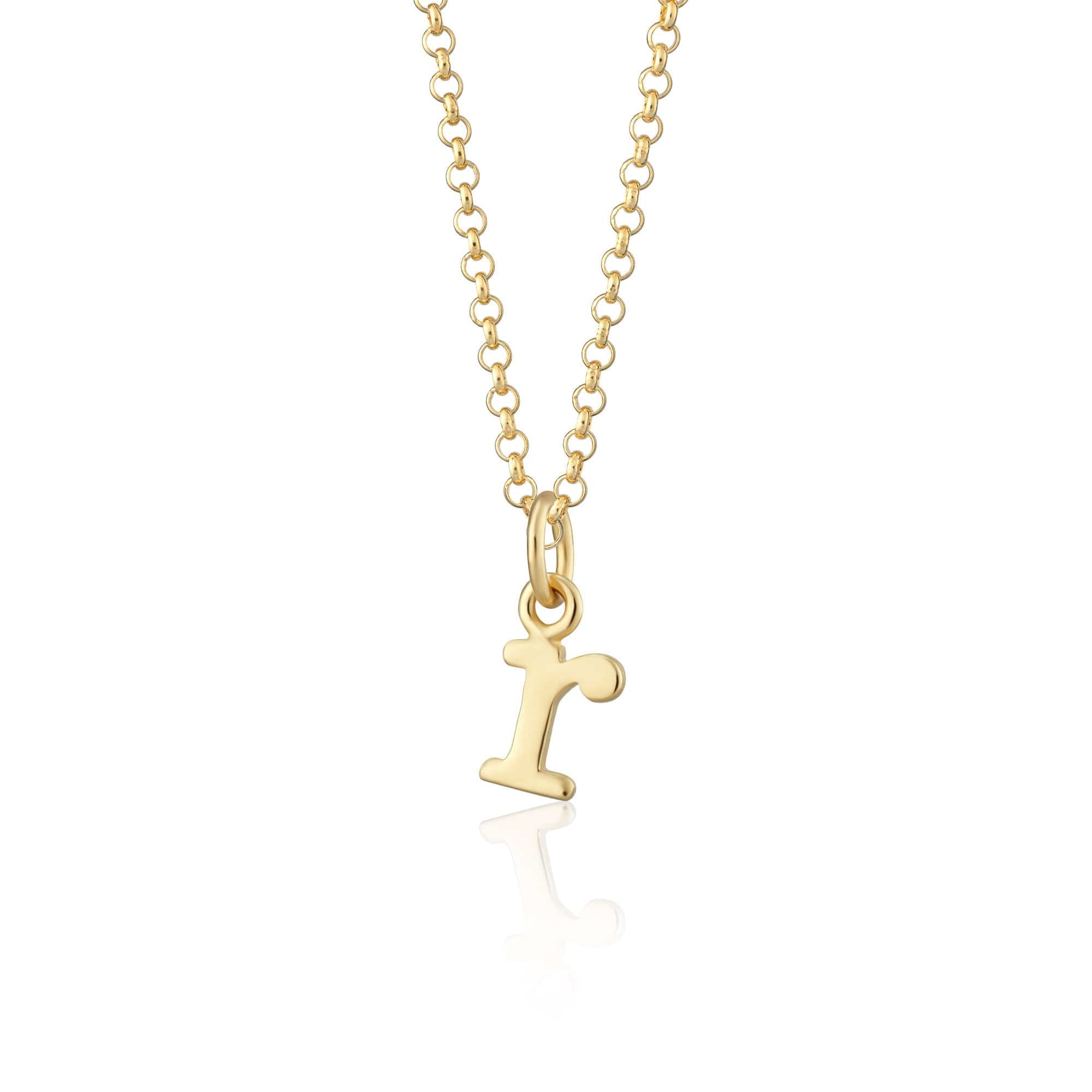 Gold Plated Letter Appeal Necklace