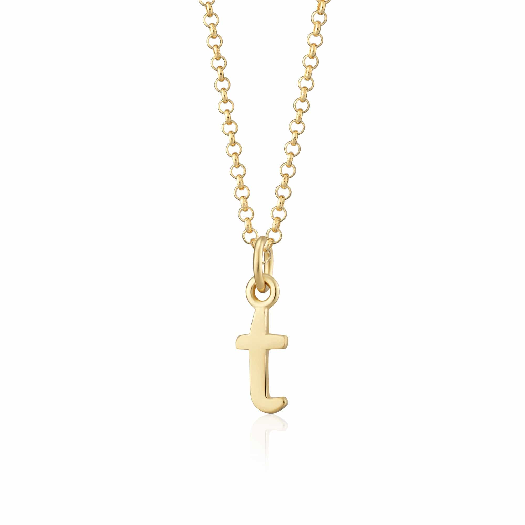 Gold Plated Letter Appeal Necklace