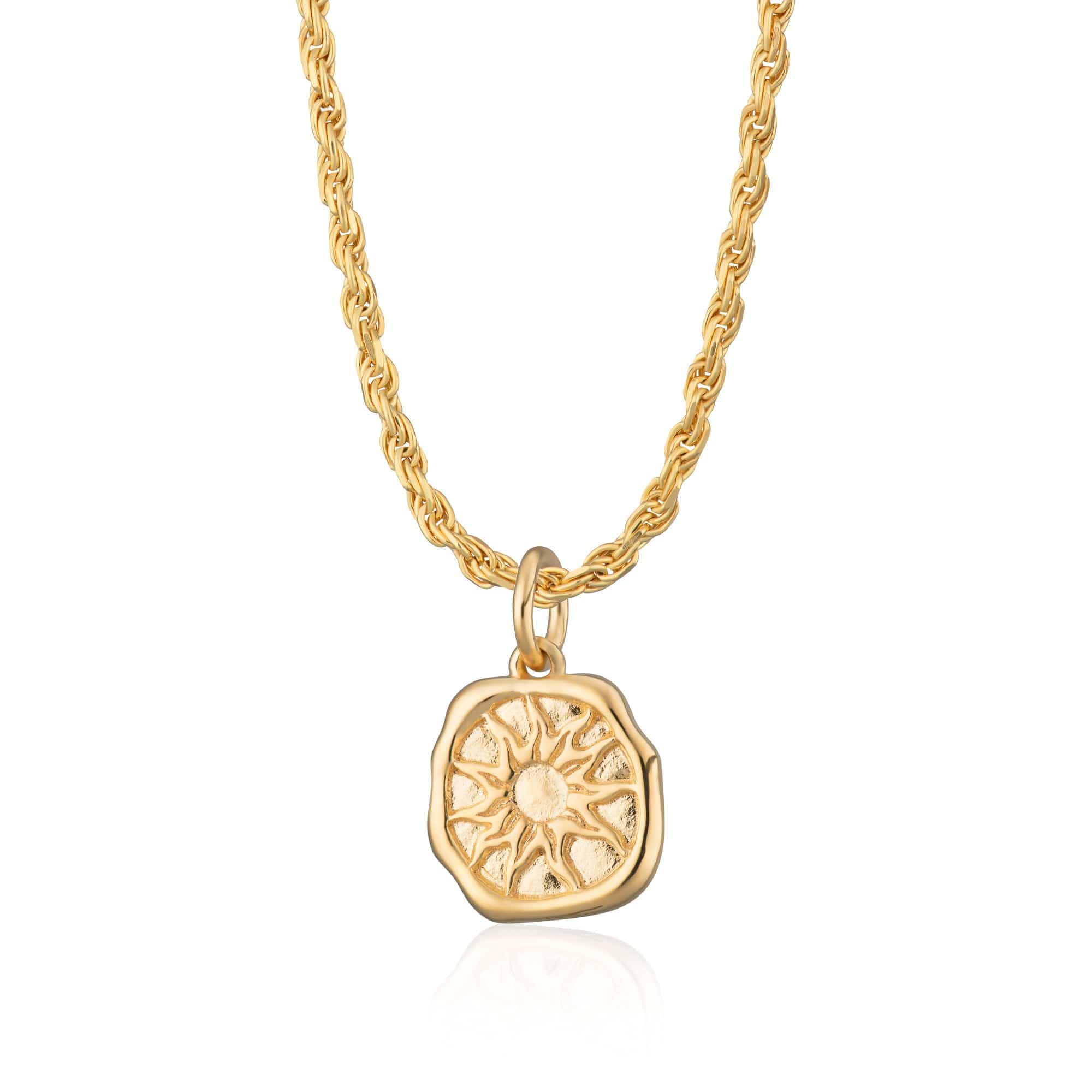 Gold Plated Manifest Necklace
