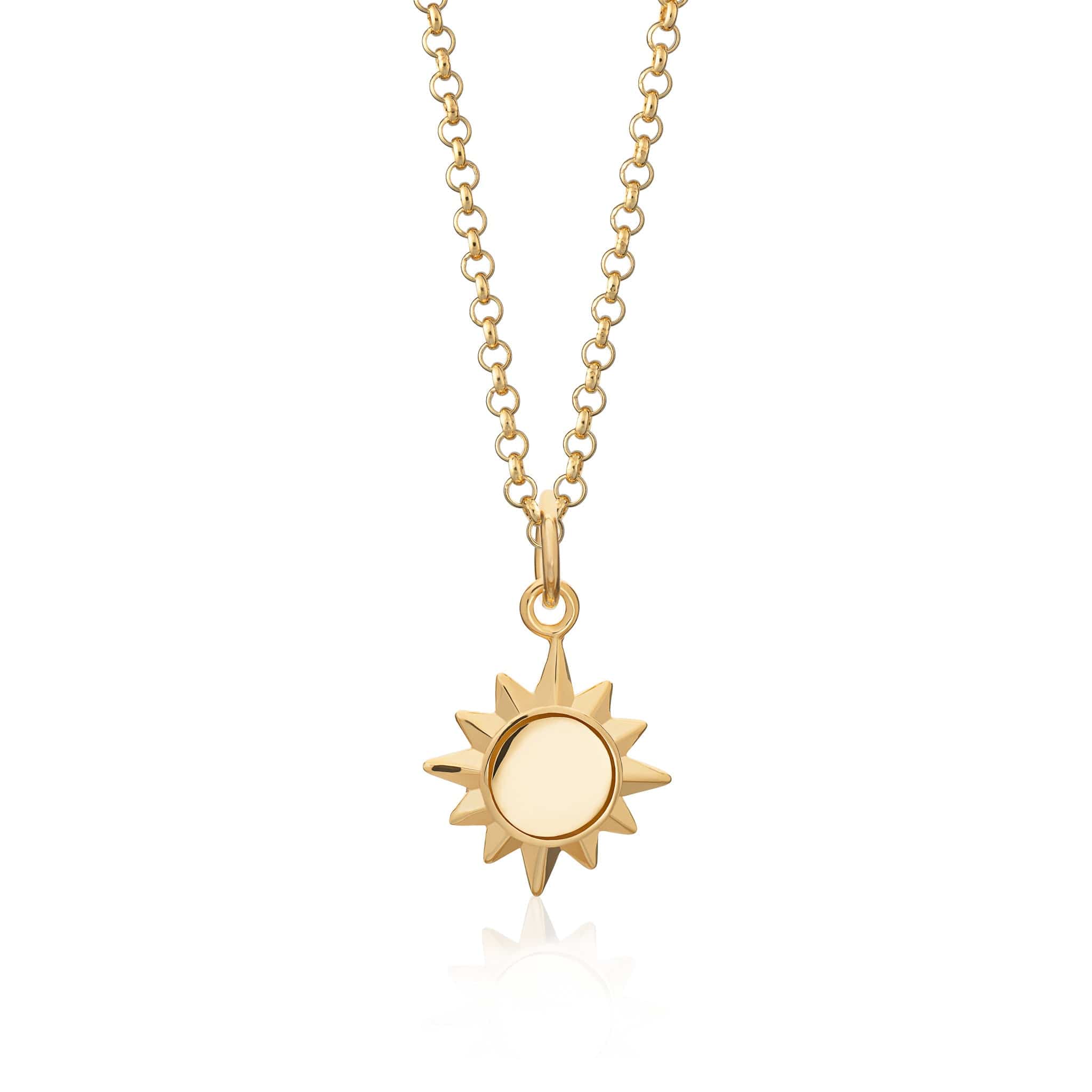 Gold Plated Sunshine Necklace