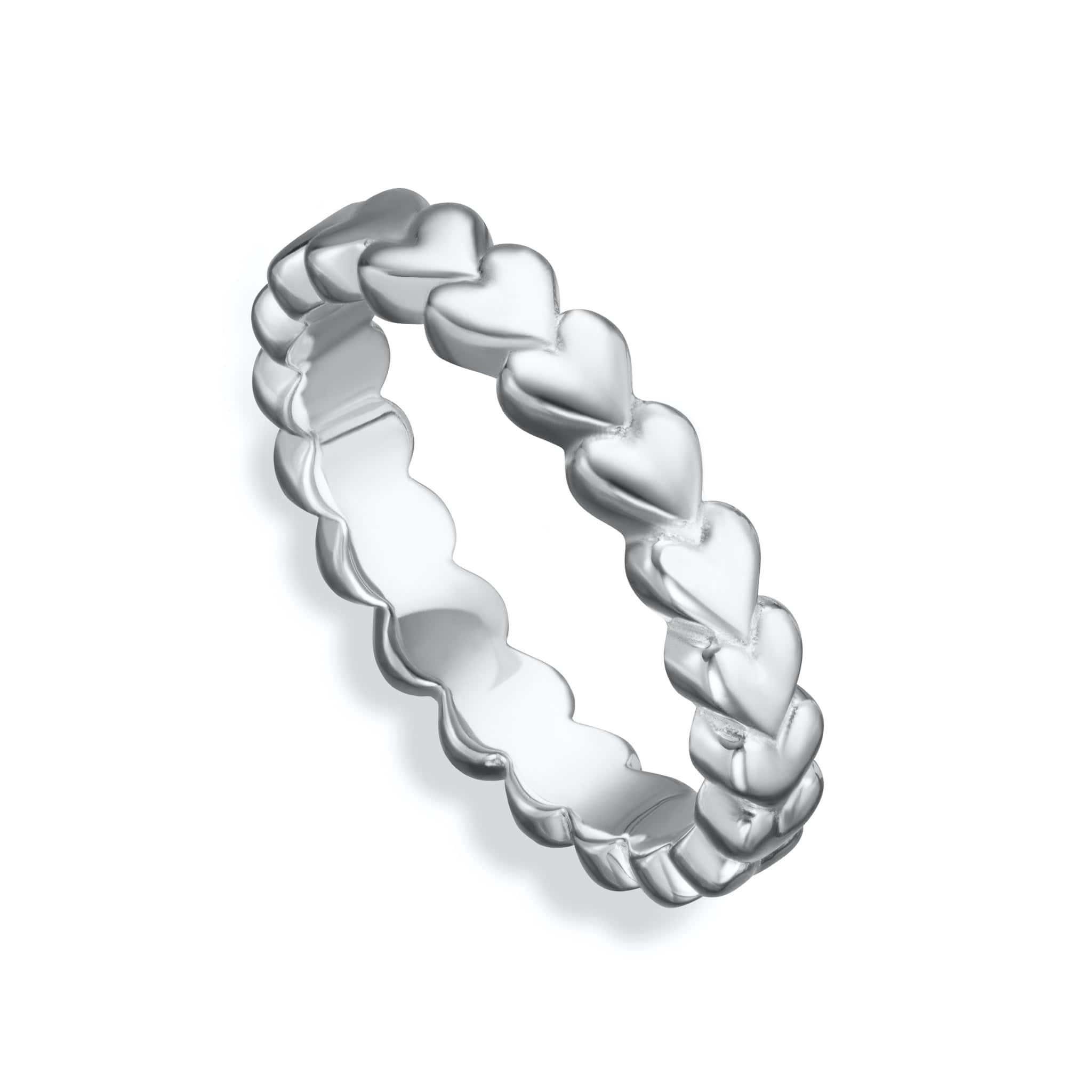 Silver Center Stacking Ring - Image 2