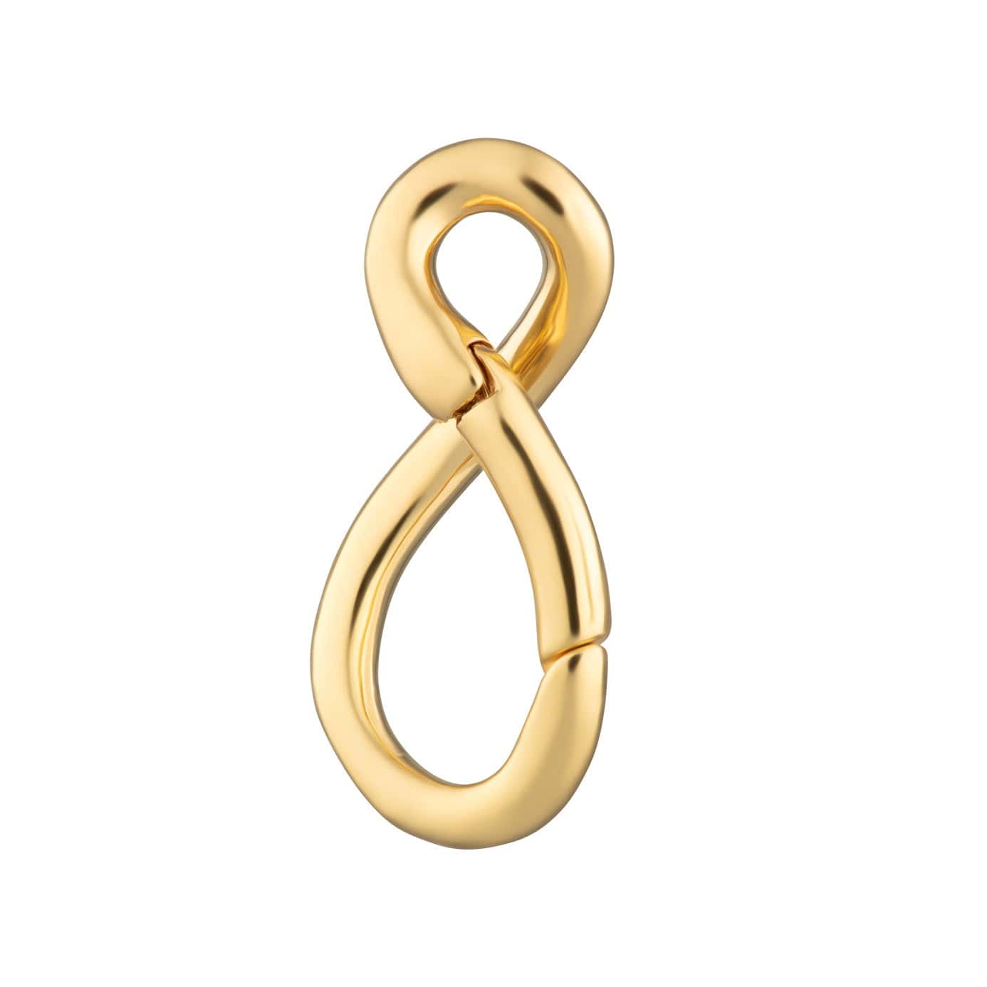 Gold Plated Infinity Allure Lock