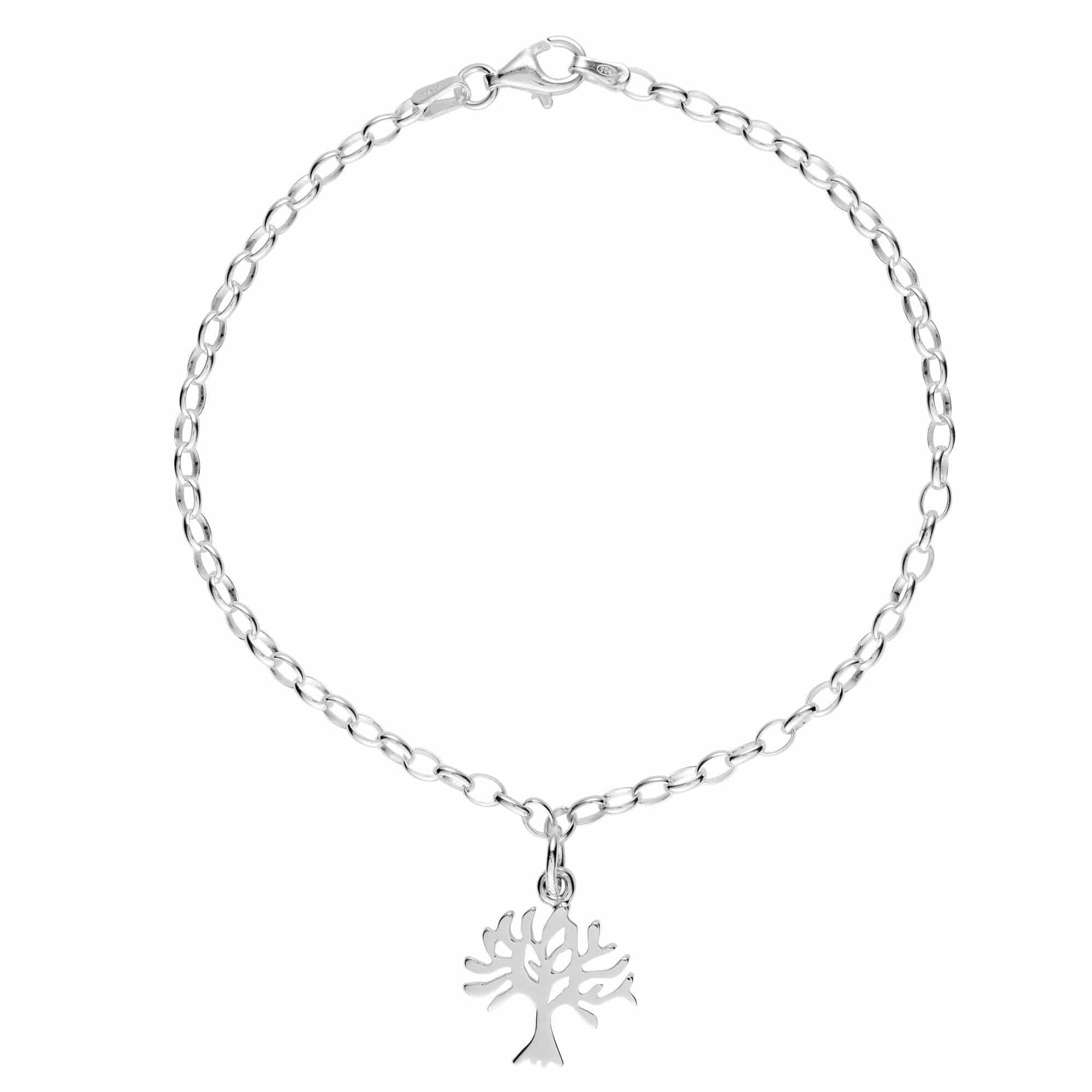 Silver Tree Attraction Bracelet