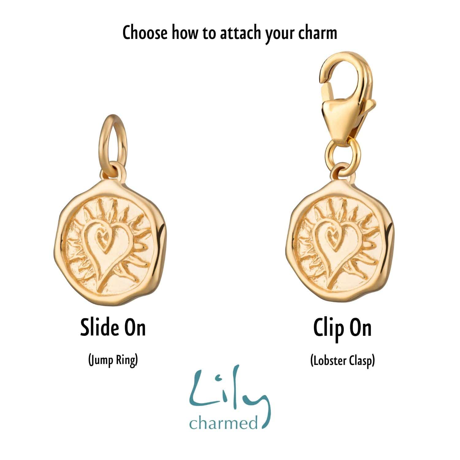 Gold Plated Manifest Charms