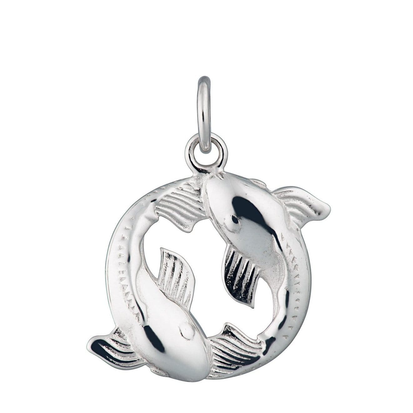 Silver Koi Fish Pisces Zodiac Attraction
