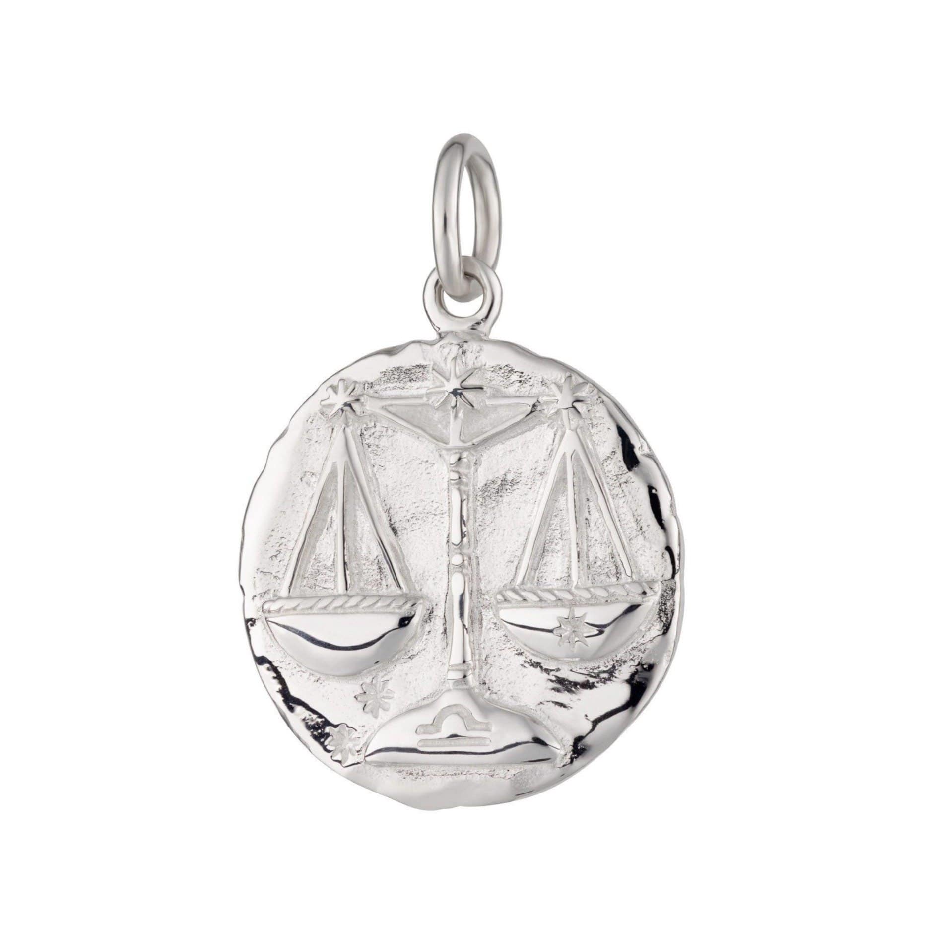 Silver Libra Zodiac Attraction