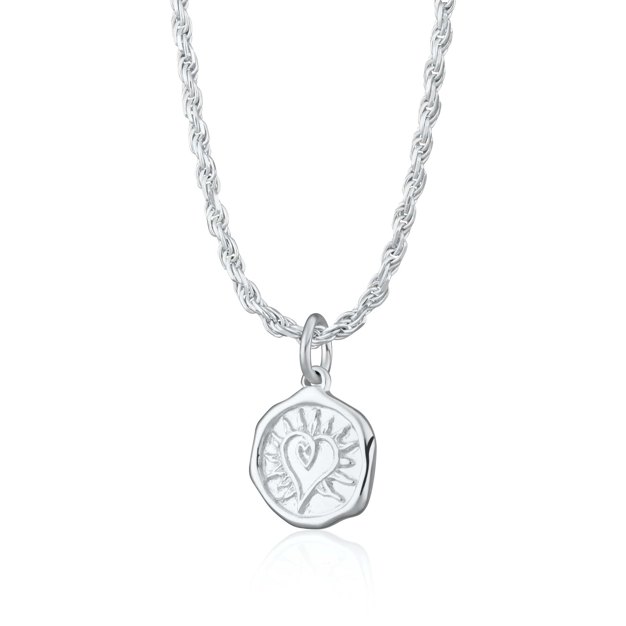 Silver Manifest Necklace