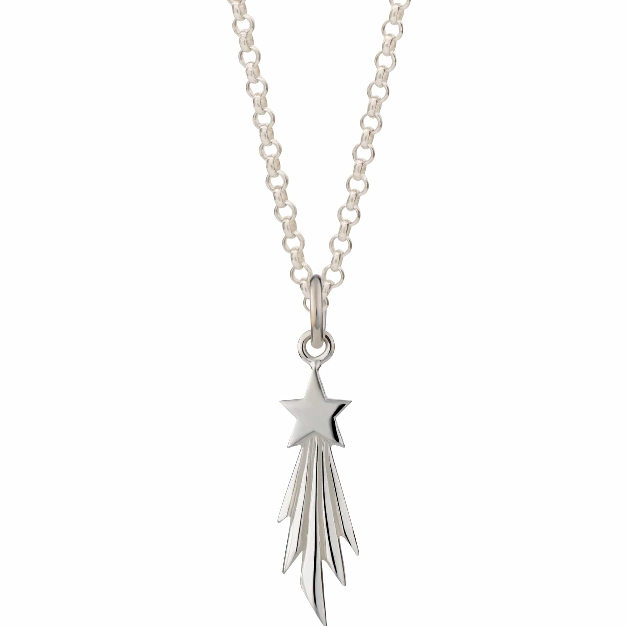 Silver Taking pictures Big name Necklace