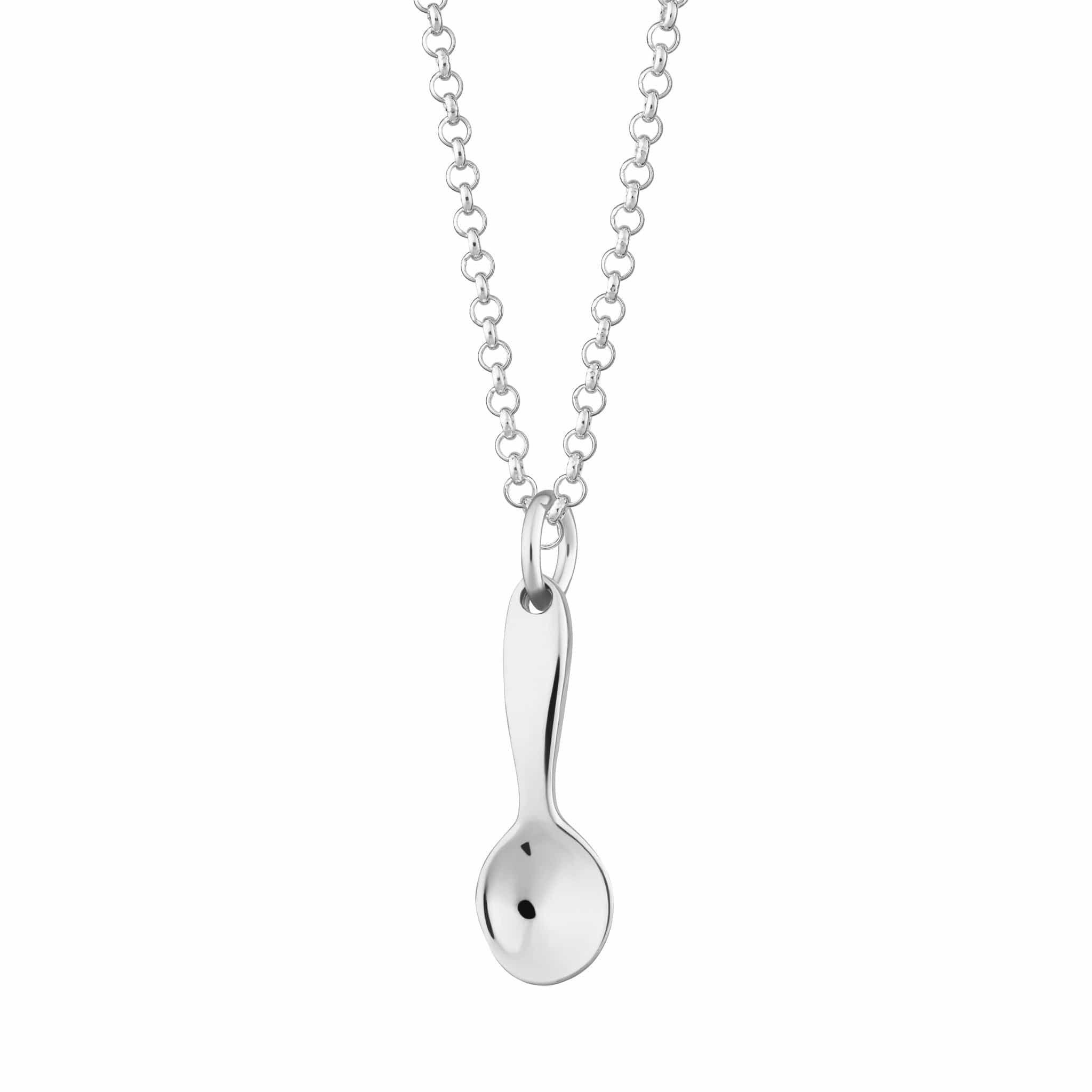 Silver Spoon Necklace