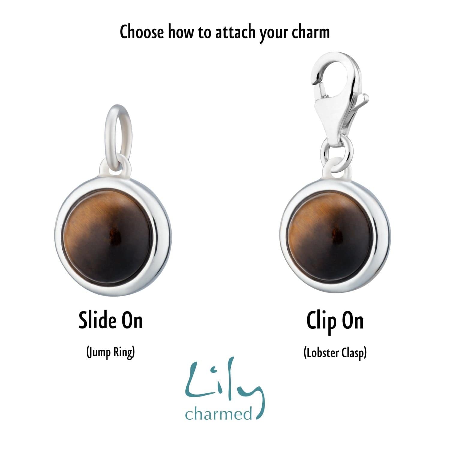 Silver Therapeutic Stone Allure