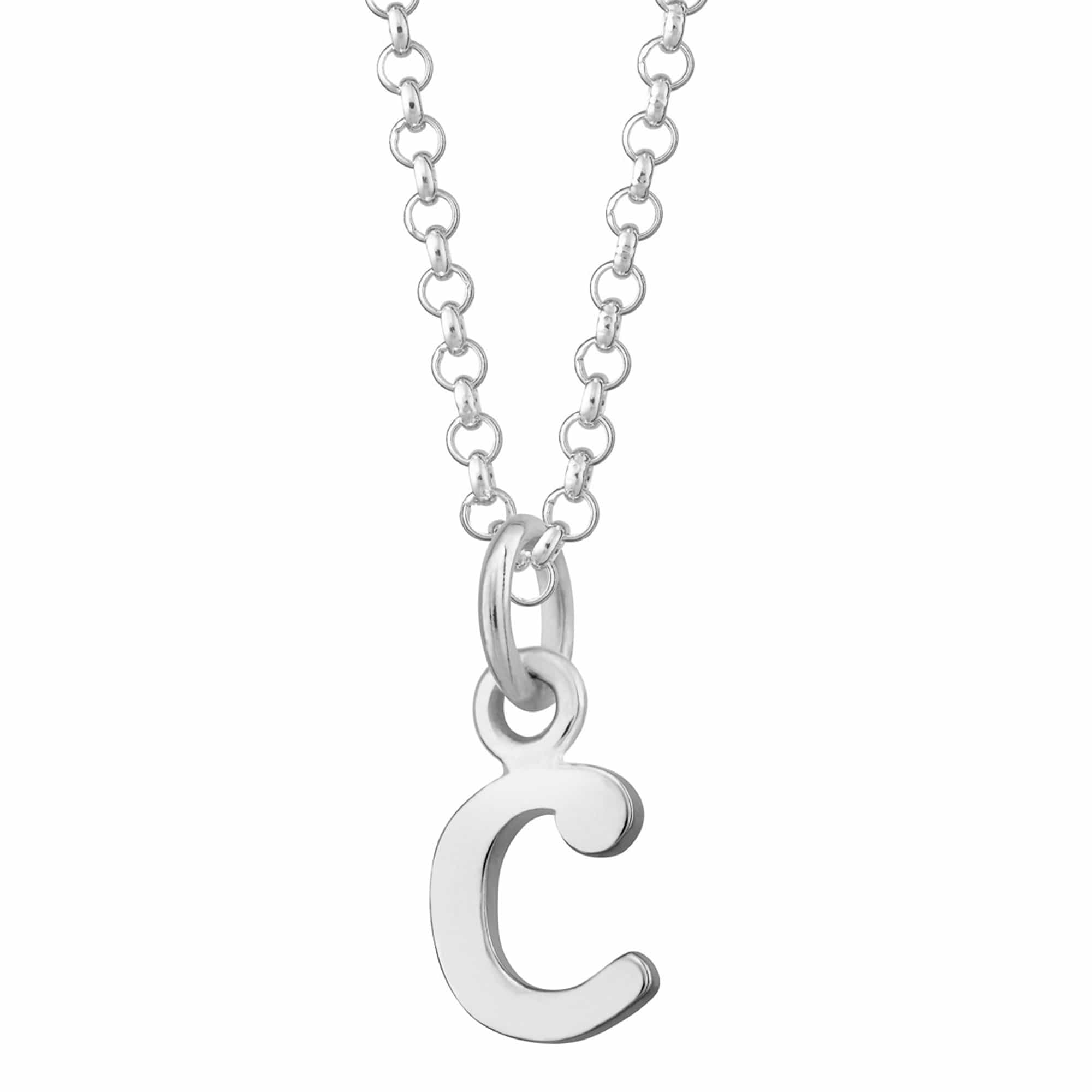 Silver Letter Appeal Necklace