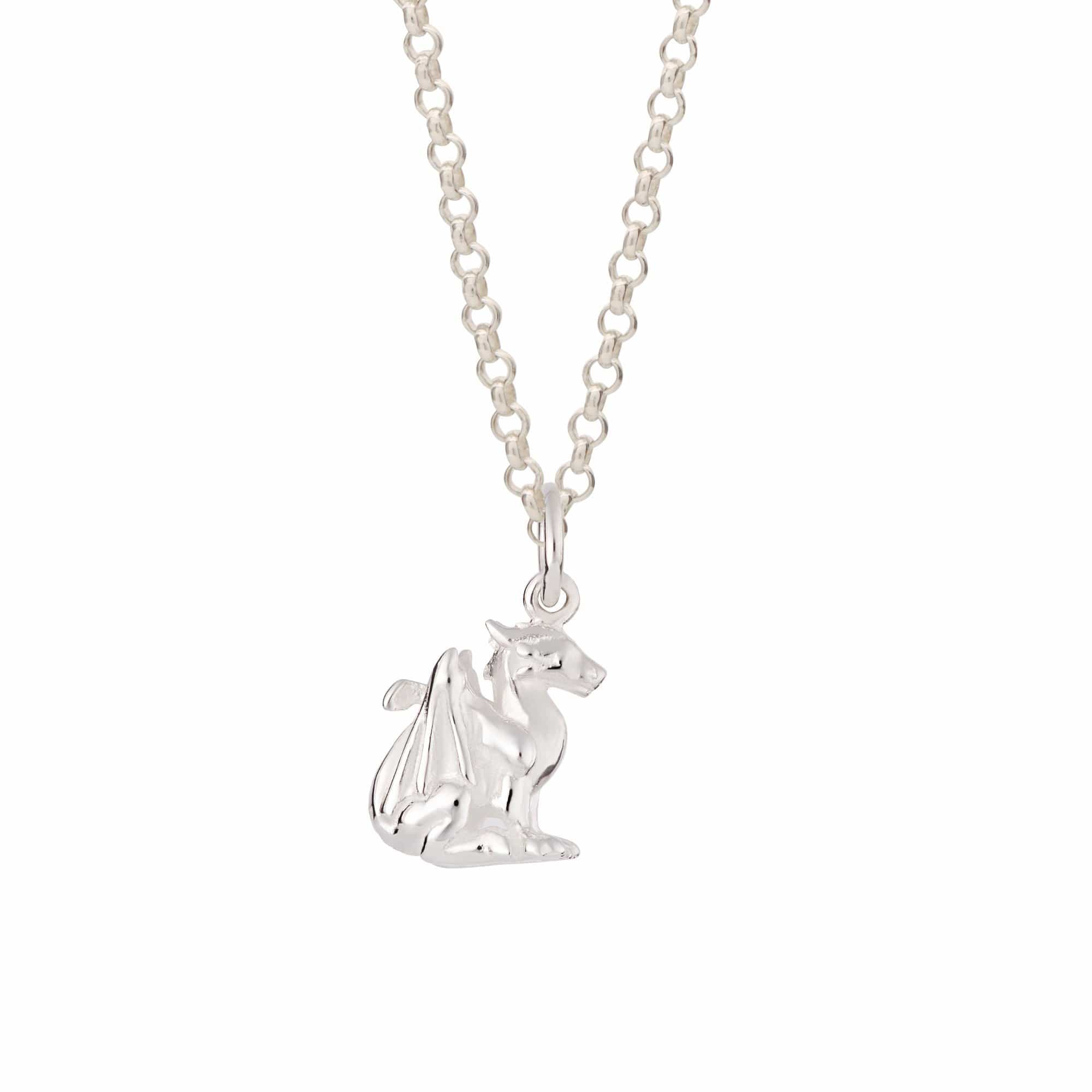 Silver Dragon Necklace