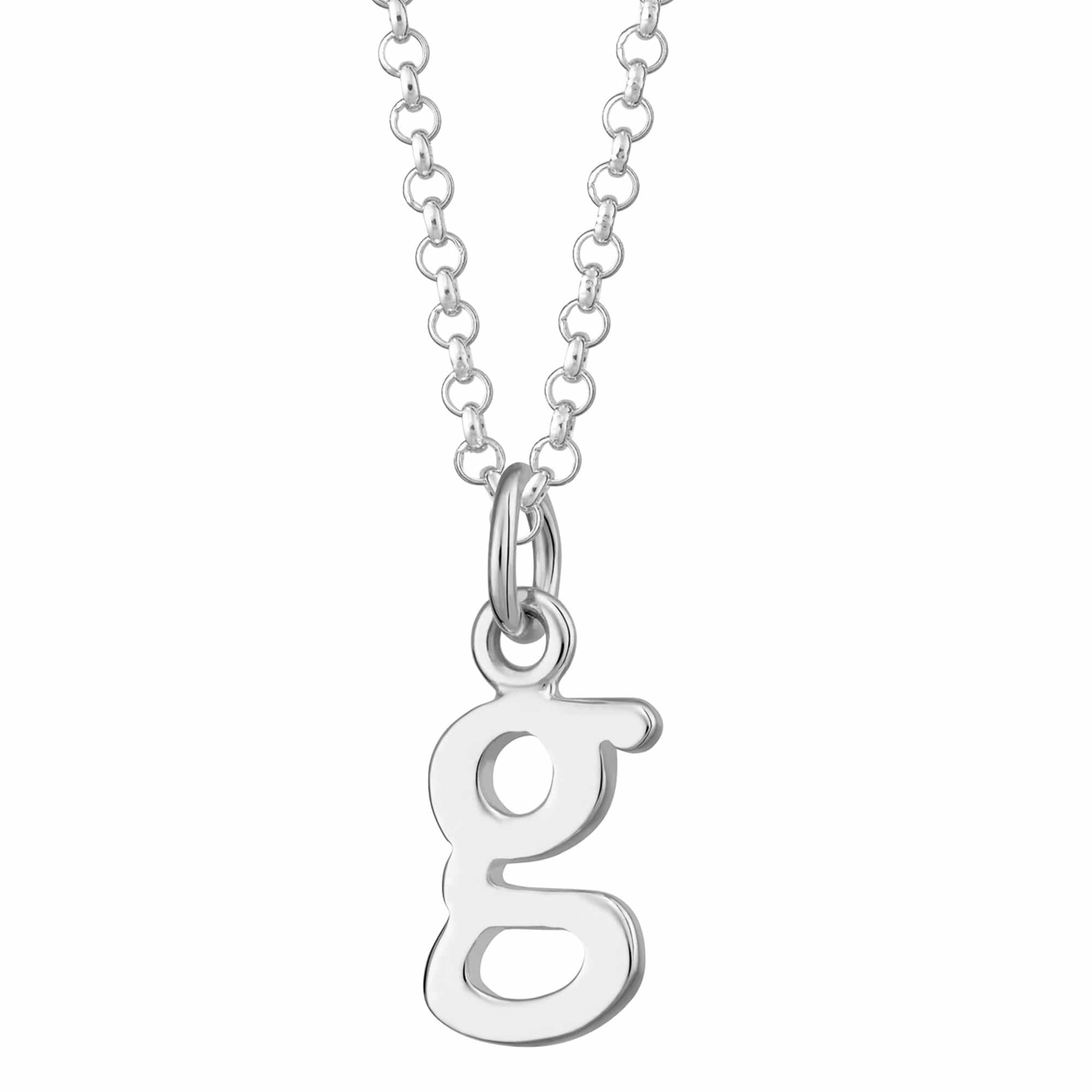 Silver Letter Appeal Necklace