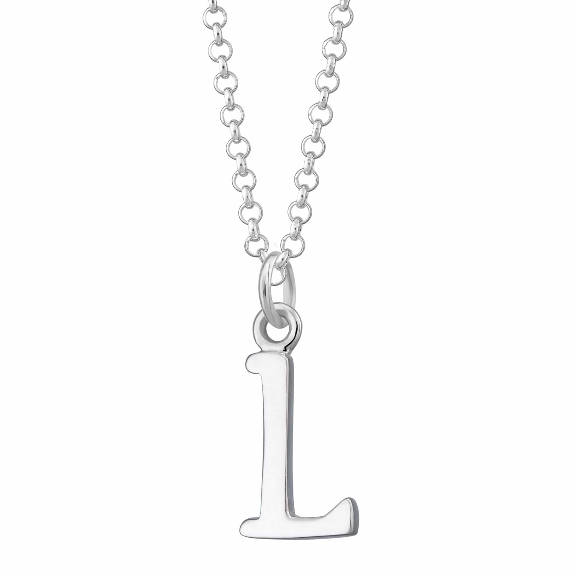 Silver Letter Attraction Necklace