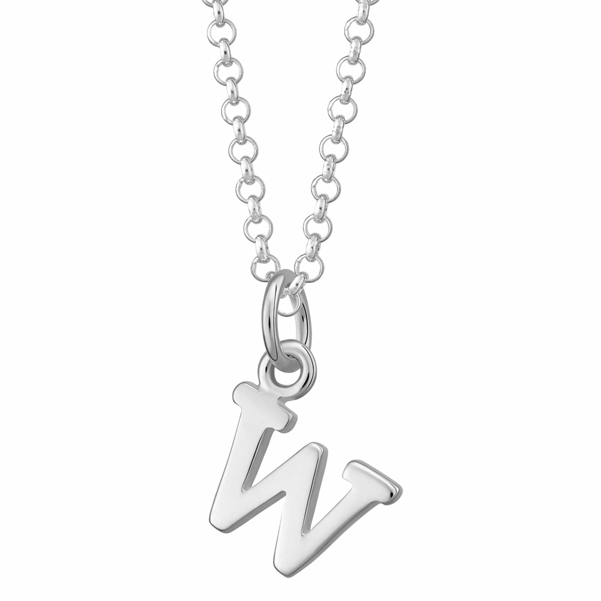 Silver Letter Attraction Necklace