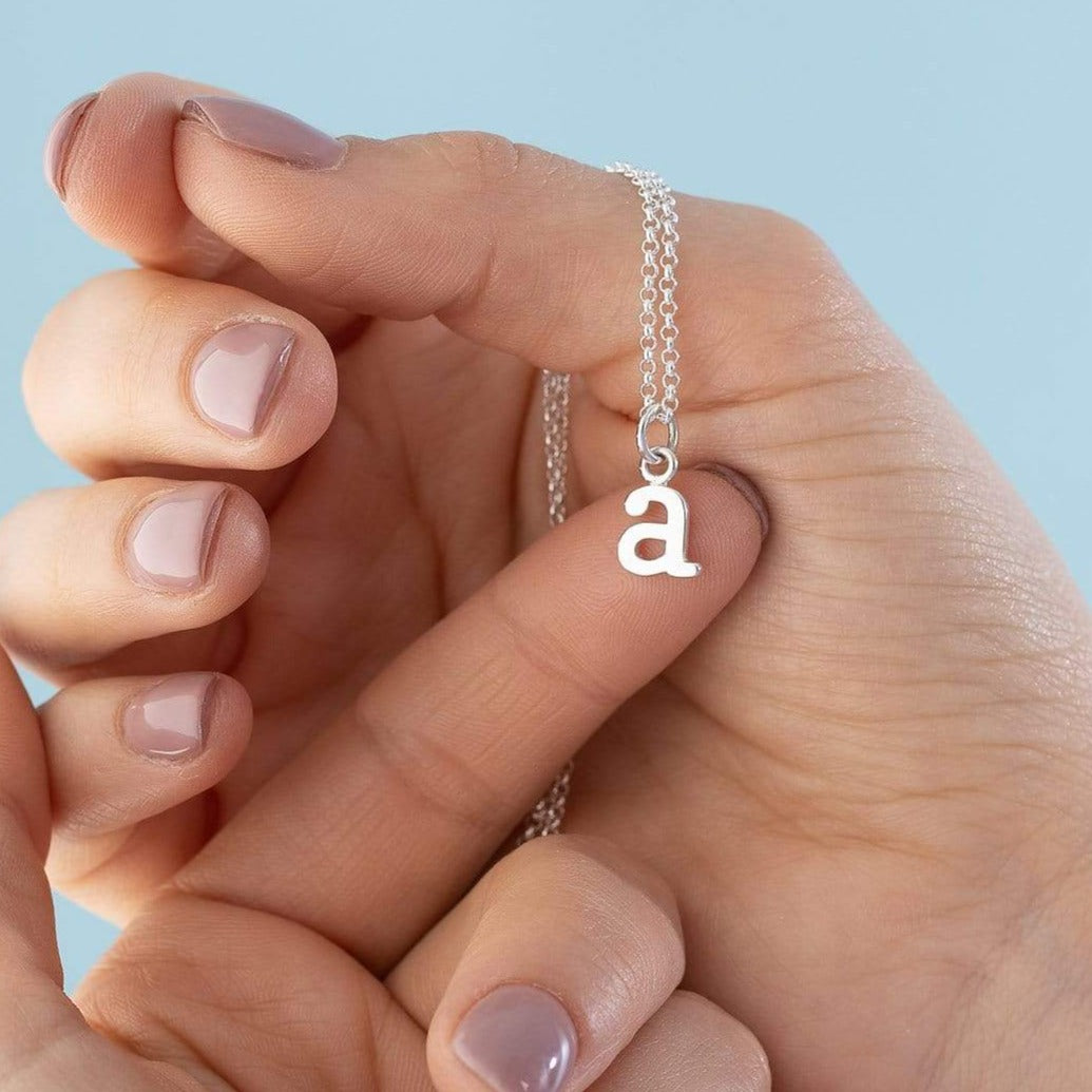 Silver Letter Appeal Necklace