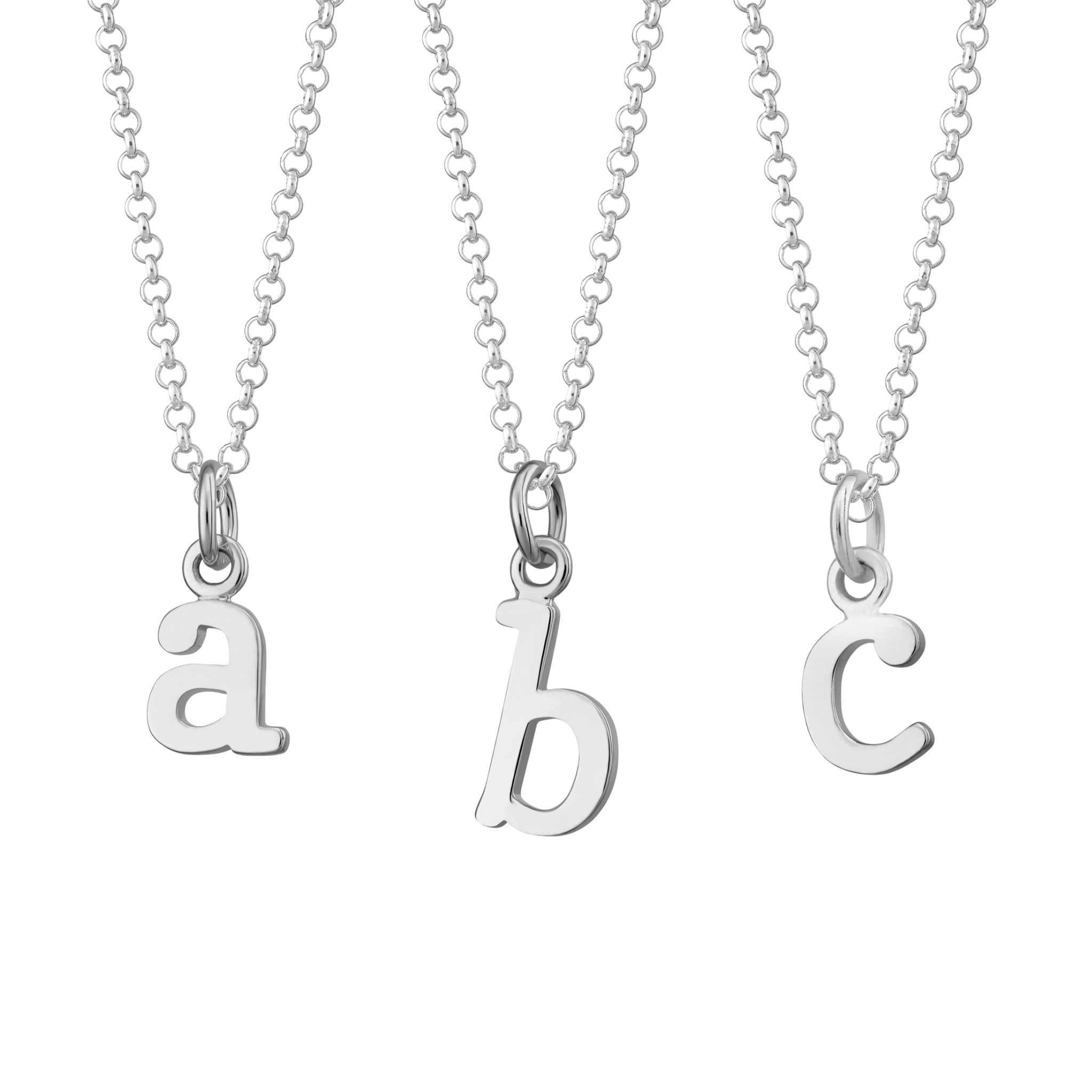 Silver Letter Appeal Necklace