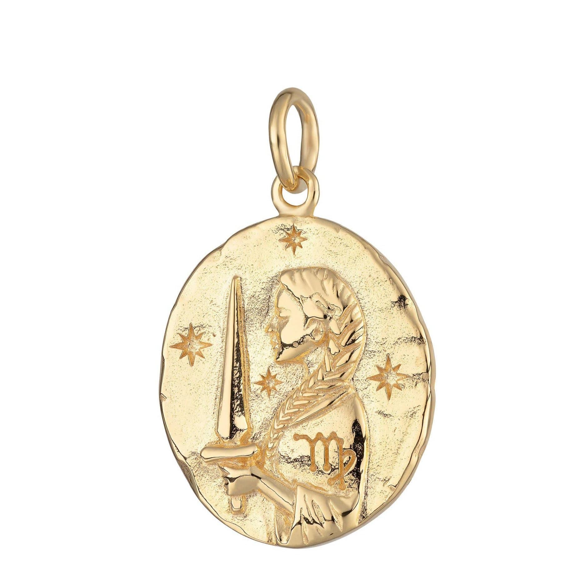 Gold Plated Virgo Zodiac Attraction