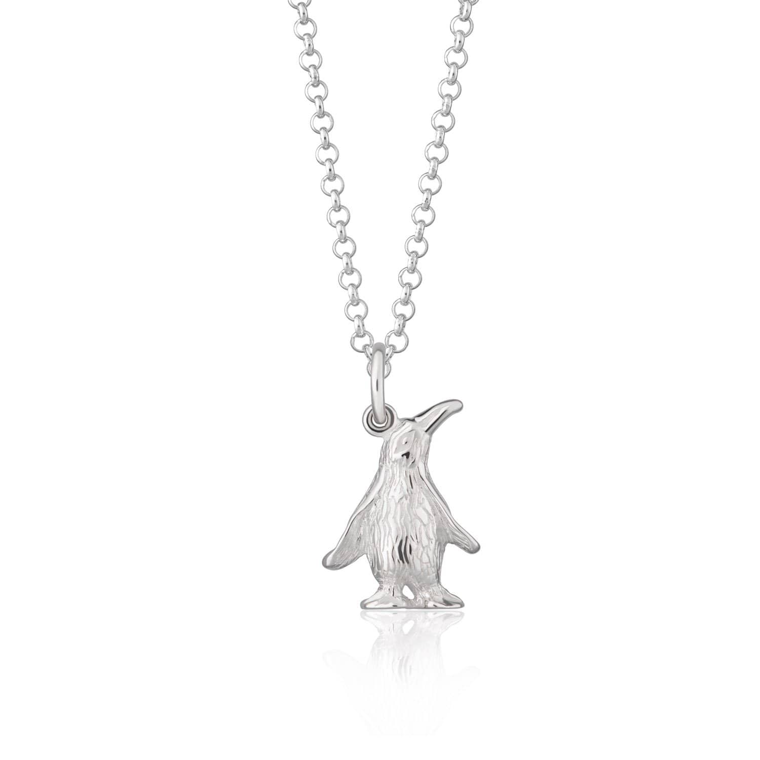 Silver Penguin Necklace
