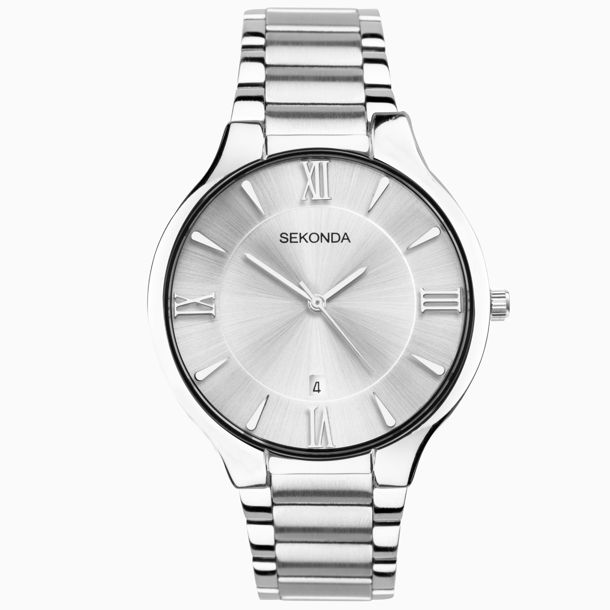 Sekonda Sekonda Wilson Men’s Watch | Silver Case & Stainless Steel Bracelet with Silver White Dial | 1915