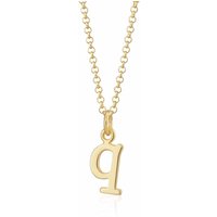 Gold Plated Letter Appeal Necklace