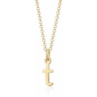 Gold Plated Letter Appeal Necklace