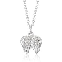 Silver Angel Wings Necklace