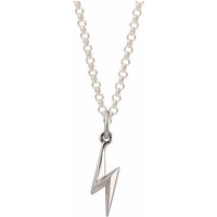 Silver Lightning Bolt Necklace