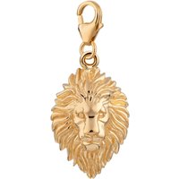 Gold Plated Lion Head Leo Zodiac Attraction