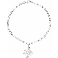Silver Tree Attraction Bracelet