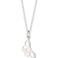 Silver Butterfly Necklace