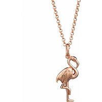 Rose Gold Plated Flamingo Necklace