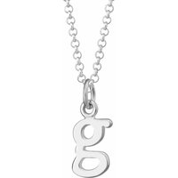Silver Letter Appeal Necklace