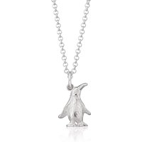 Silver Penguin Necklace