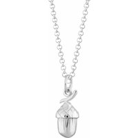 Silver Acorn Necklace