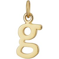 Gold Plated Letter Charms