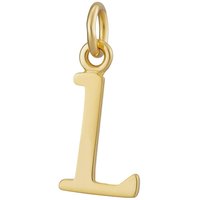 Gold Plated Letter Charms