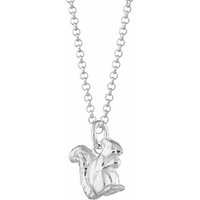 Silver Squirrel Necklace