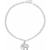 Silver Elephant Attraction Bracelet
