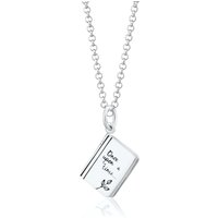 Silver Tale Ebook Necklace