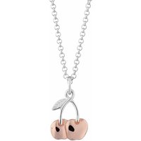 Silver Cherry Necklace